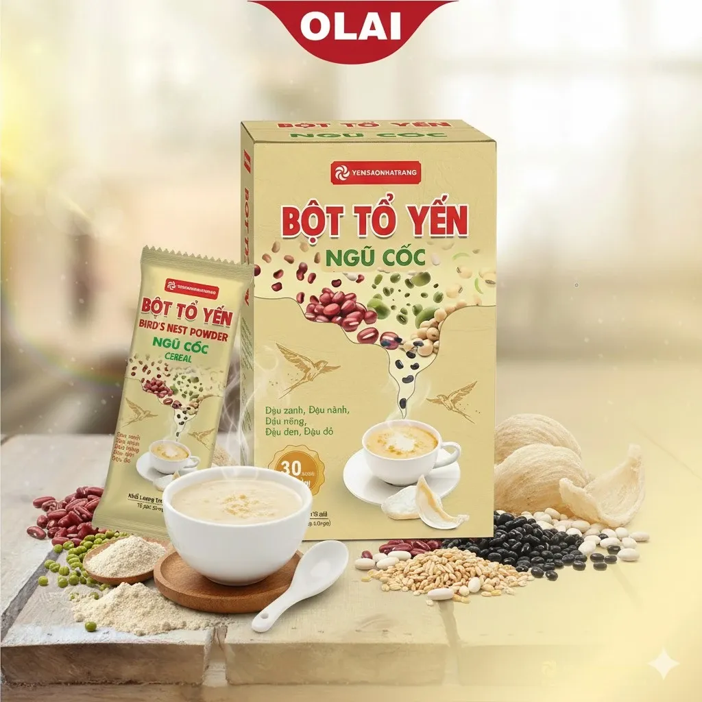 Bột tổ yến ngũ cốc mang lại lợi ích cho sức khỏe