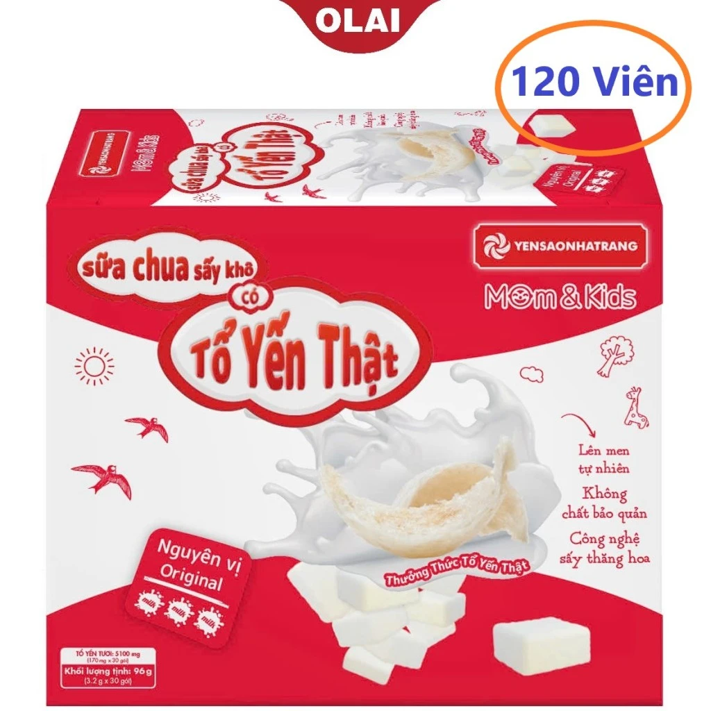 Sữa chua sấy thăng hoa yến sào giá tốt