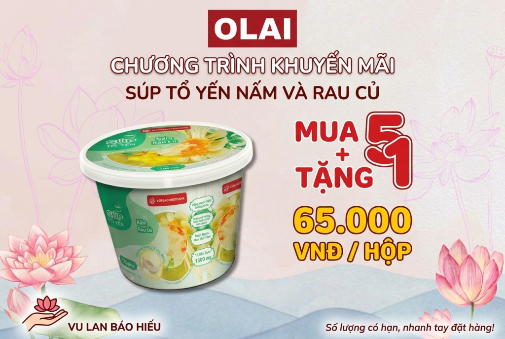 Vu Lan Ăn Chay Thanh Tịnh: Súp Tổ Yến Nấm & Rau Củ - Món Ngon Bổ Dưỡng Cho Cha Mẹ